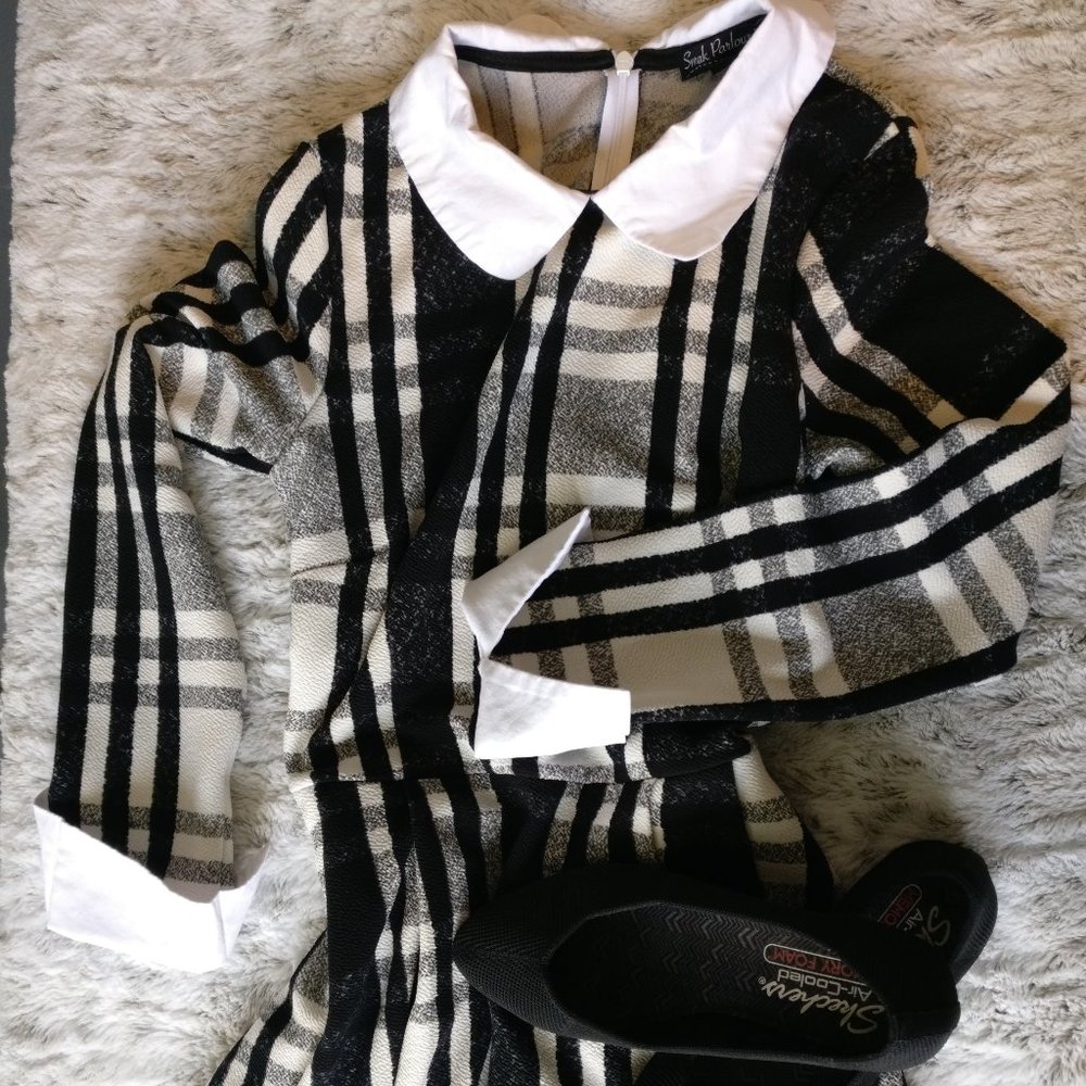 Smak Parlour Plaid Dress - Small